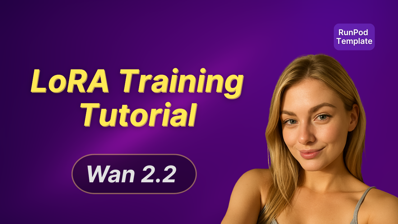 Wan 2.2 LoRa Training Tutorial on RunPod